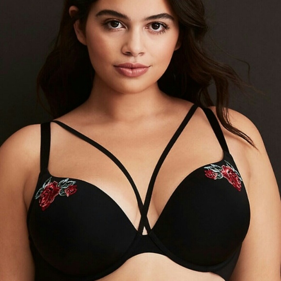 torrid Other - Sexy push up bra with floral appliques